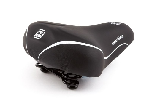 [#CS-41300081BK] Csepel Macchiato Max Comfort nyereg fekete