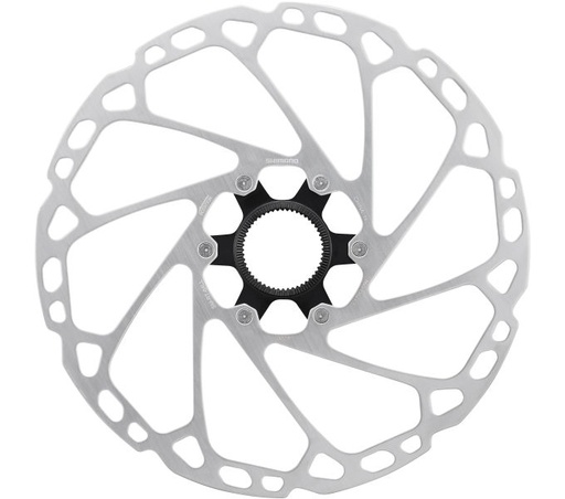 [#PL-ESMRT64LLEC] SHIMANO ROTOR FOR DISC BRAKE, SM-RT64, LL 220MM, W/LOCK RING(EXTERNAL SERRATION)