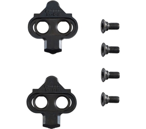 [#PL-ISMSH51] STOPLI SPD SM-SH51 FEKETE NORMÁL MTB PLATE NÉLKÜL