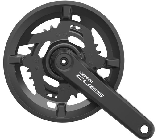 [#PL-EFCU40102EX60C] SHIMANO FRONT CHAINWHEEL, FC-U4010-2, CUES, FOR REAR 9/10-SPEED, 2-PCS FC, 175MM