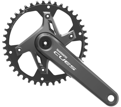 [#PL-EFCU60001EXB2X] SHIMANO FRONT CHAINWHEEL, FC-U6000-1, CUES, FOR REAR 9/10/11-SPEED, 2-PCS FC, 17