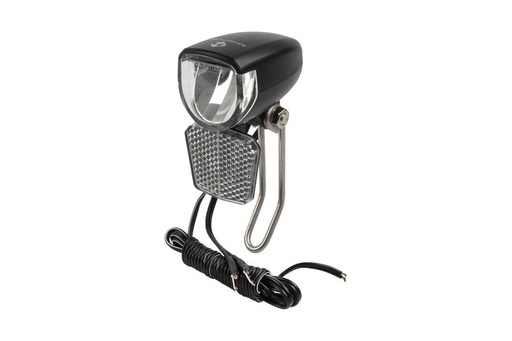 [#CS-44100244] M-Wave agydinamós első lámpa 1 LED 30 LUX állófénnyel