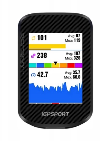 [#BS-BSIGS300T] Computer iGPSPORT BSC300T fekete ÚJDONSÁG!