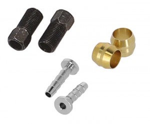 [#VP-250 03 780 12] Fék hidraulikus fékvezeték csatlakozó szett Shimano BH-90 BR-X65