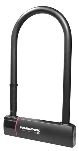 [#BL-192482] Trelock U6 kulcsos U-lakat [fekete, 300 mm]
