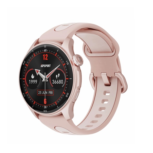 [#BS-BSIGSLW10PNK] Karóra iGPSPORT LW10 rózsaszín ÚJDONSÁG!
