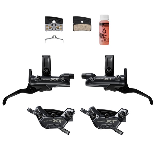 [#PL-IBRM8220UPGKIT2] FÉK E+H UPGRADE SET XT M8220 M-FÉKBETÉT 4 DUG + 100ML OLAJ