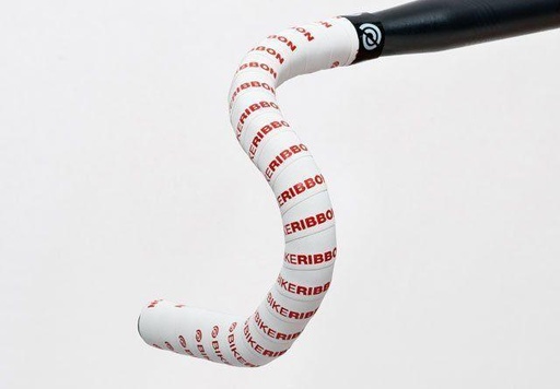 [#BL-253986] Bike Ribbon Scrub kormányszalag (bandázs) [fehér-piros]