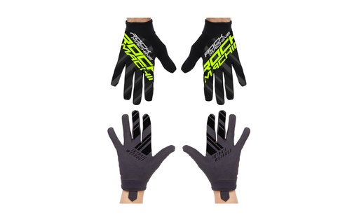 [#BL-199732] Rock Machine Race FF átmeneti hosszú ujjú kerékpáros kesztyű [khaki/fekete, XXL]