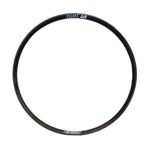 [#BS-RDE593ADPS28SA6133] Abroncs DT Swiss E 593 26" 28h fekete 30mm ÚJ