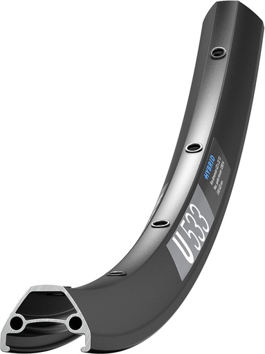 [#BS-RDU533ADPS28SA6136] Abroncs DT Swiss U 533 D 26" 28h fekete 22mm ÚJDONSÁG!