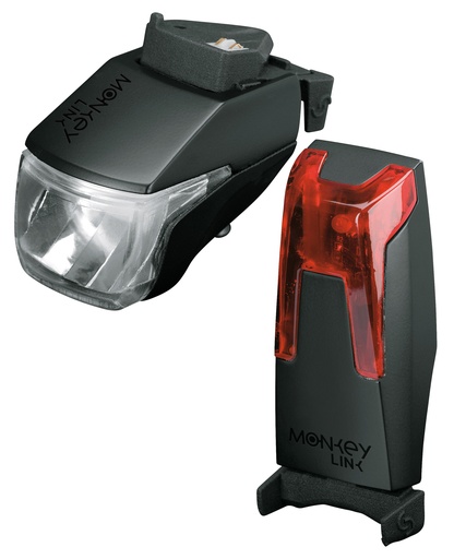 [#BL-195098] MonkeyLink MonkeyLight 50 Lux CS Connect első+hátsó lámpa ebike akkumulátorhoz