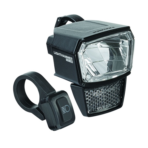 [#BL-247543] Trelock LS 940-HB-Lighthammer LH150 ZL 400-318/350 első lámpa ebike akkumulátorhoz