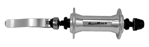 [#BL-47388] Sunrace HBM45F gyorszáras első agy [ezüst, 36]