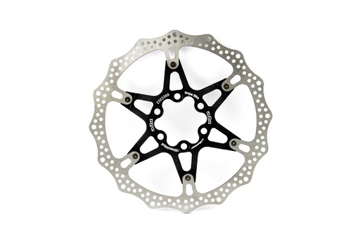 [#BL-128398] a2Z ATD 6 csavaros féktárcsa [fekete, 160 mm]