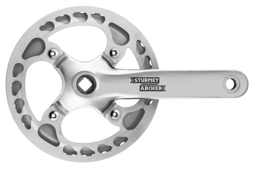 [#BL-142466] Sturmey Archer FCS742 négyszögtengelyes hajtómű [ezüst, 44, 170 mm]