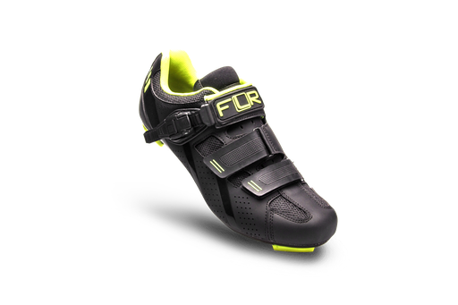 [#BL-178806] FLR F-15 III országúti cipő [fekete-neon sárga, 47]