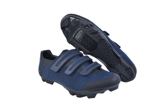 [#BL-211348] FLR F-55 Knit MTB cipő [fekete-kék, 37]