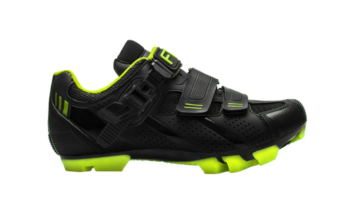 [#BL-178929] FLR F-65 III MTB cipő [fekete-neon sárga, 42]