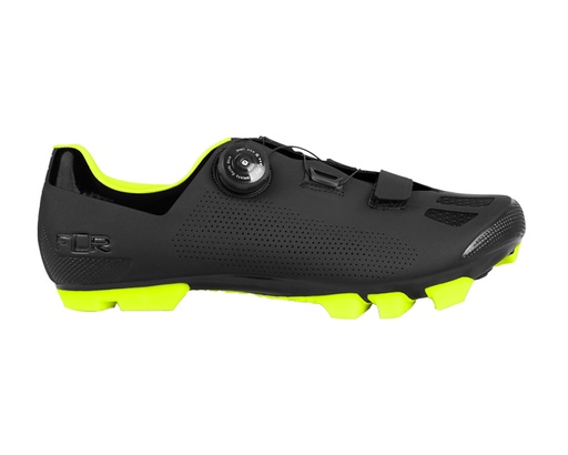 [#BL-240215] FLR F-70 MTB cipő [fekete-neon sárga, 39]