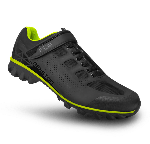 [#BL-178739] FLR Rexston MTB cipő [fekete-neon sárga, 39]
