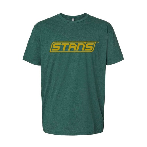 [#BS-PR1431-02-S] Póló Stan's zöld arany logós S