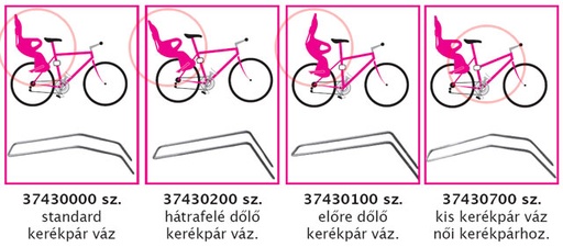 [#BL-36416] Okbaby tartórúd gyermeküléshez standard vázas kerékpárhoz (37430000)