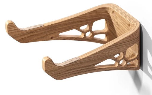 [#BS-BH/OAK] Fali kerékpártartó AbsoluteBLACK prémium tölgy