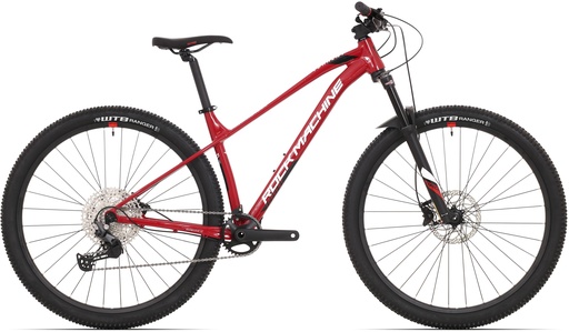 [#BL-195587] Rock Machine Torrent 70-29 XC kerékpár [19" (L), fényes sötétpiros/fekete/fehér]