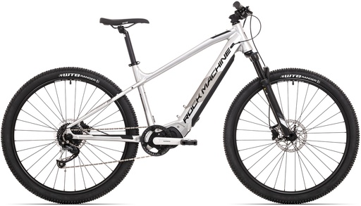 [#BL-195464] Rock Machine Torrent INT e30-29 elektromos MTB kerékpár [19" (L), fényes ezüst/fekete]