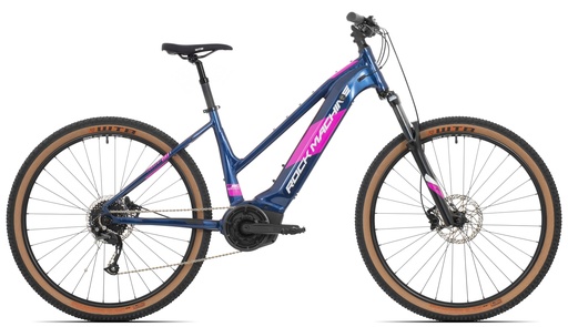 [#BL-211015] Rock Machine Torrent INT e50-29 B Lady női elektromos MTB kerékpár [17.5" (M), matt sötétkék/ezüst/pink]