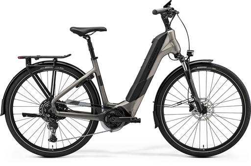 [#BF-2600762] MERIDA eSPRESSO CITY 500 EQ L SELYEM SZÜRKE (FEKETE)