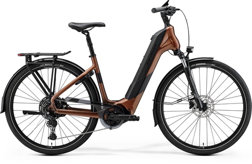 [#BF-2600767] MERIDA eSPRESSO CITY 500 EQ L SELYEM BRONZ (FEKETE)