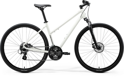 [#BF-2601279] MERIDA CROSSWAY 10 NŐI XS SELYEM FEHÉR (SZÜRKE)