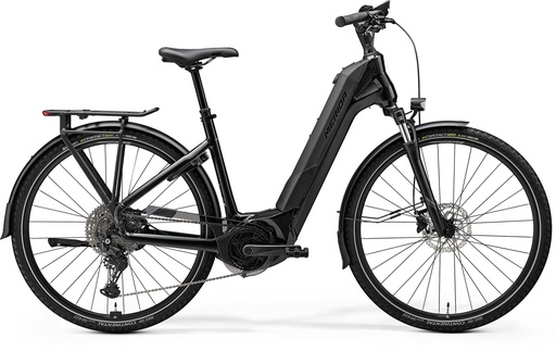 [#BF-2500275] MERIDA eFLOAT CITY 600 EQ I2 METÁLFEKETE (FEGYVERSZÜRKE)