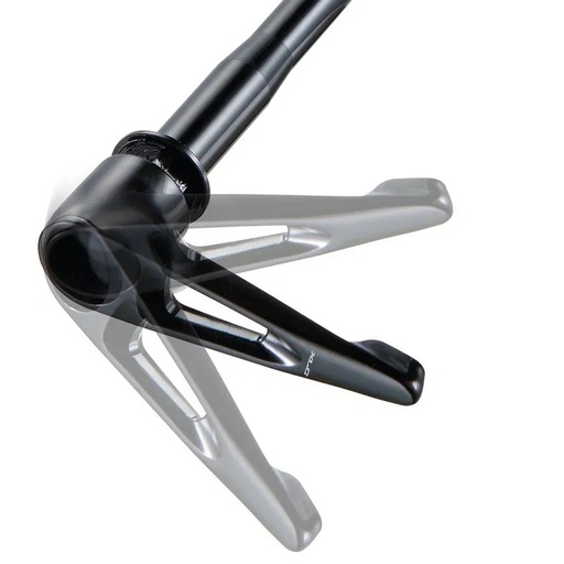 [#VP-250 16 030 03] XLC gyorszár átütő tengely M12×1,0/20mm 148/180mm 30°-onként forgatható kar QR-H02