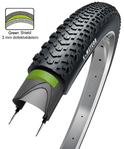 [#BT-17650] OBOR Xmeteor 29x2,25 Green