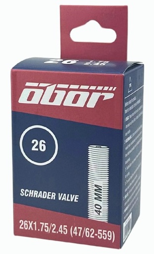 [#BT-19245] OBOR 26x1,75-2,45 AV 40mm