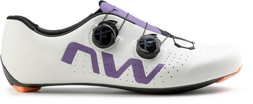 [#BF-80231025-93-41] Cipő NORTHWAVE ROAD VELOCE EXTREME 41 SZÜRKE/LILA