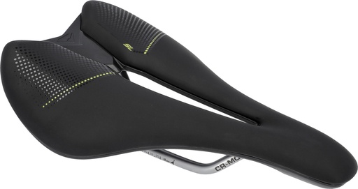 [#BF-A2070000324] Nyereg MERIDA EXPERT SL fekete/zöld - A2070000324