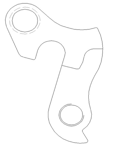 [#BF-A2311000012] VÁZPAPUCS MERIDA Crw/Big9/7 (40-20) TFS/Juliet/TFS/Sub/Urban korábbi 2250-es ( =3154 ;3176 ;2614;1970