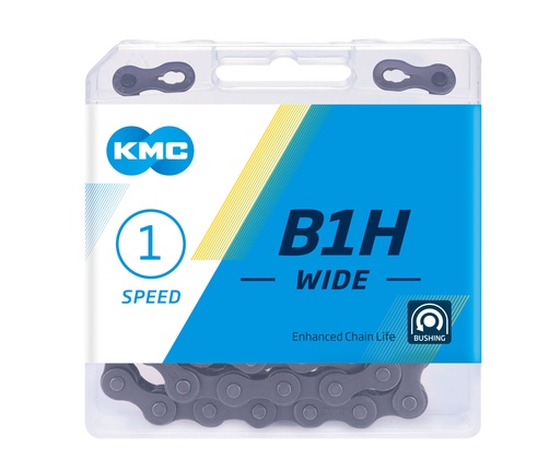 [#BF-B1H-W] Lánc KMC B1H-W Single 1/2 x 1/8 116 (Z410H)