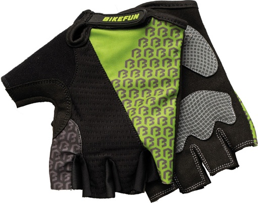 Kesztyű BIKEFUN rövid Duke zöld