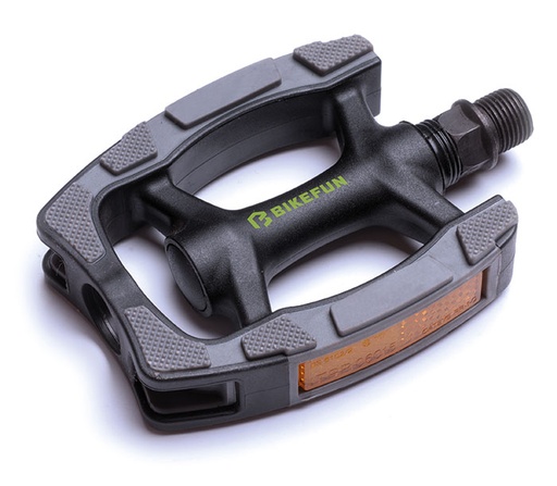 [#BF-C097/BF] Pedál BIKEFUN TRIP city csúszásmentes fekete-szürke - C097/BF