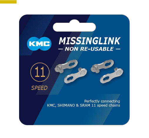[#BF-CL555] Lánc KMC MISSINGLINK patentszem 1,1/128" 11 speed CL555