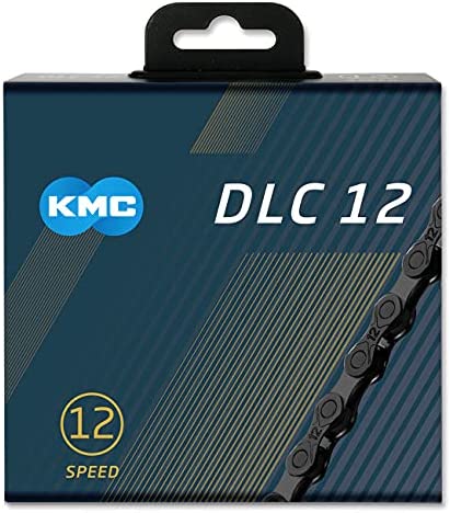 [#BF-DLC12] Lánc KMC DLC12 fekete 12s 1/2x11/128 126L