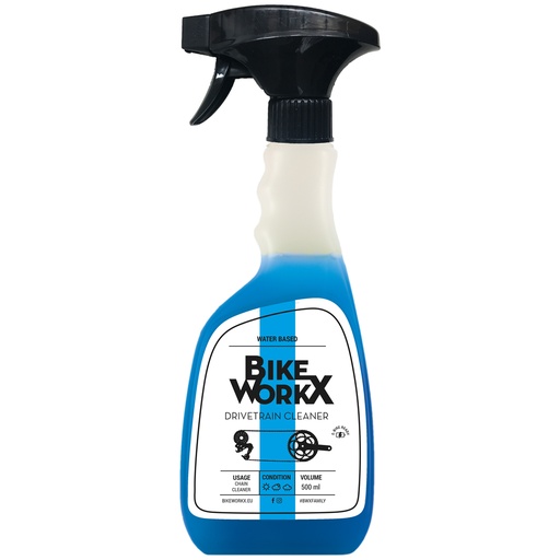 [#BF-DRIVETRAIN/500] Tisztítószer BIKEWORKX DRIVETRAIN CLEANER 500 ml spray