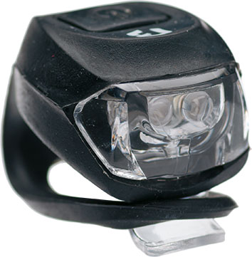 [#BF-JY-267T-2B-BLAC] Lámpa BIKEFUN PIXIE hátsó fekete 2 piros LED 2 funkció, szilikon, fekete - JY-267T-2B-BLAC
