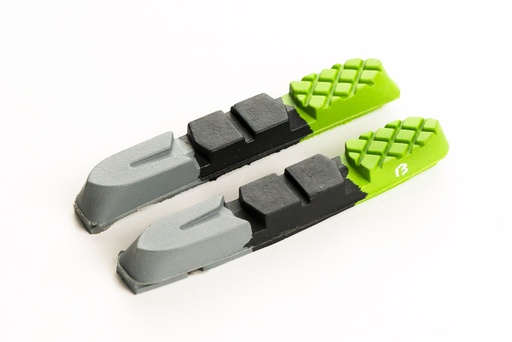 [#BF-MTB-955VCR] Fékbetét BIKEFUN MTB 72 mm menetes cartridge, zöld/fekete/szürke csak gumi - MTB-955VCR