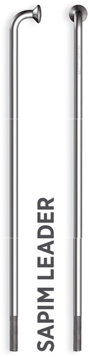 [#BF-SALE14278Z] Küllő SAPIM LEADER Inox 14G 278mm J-Bend fekete + Polyax réz 14G 12mm fekete